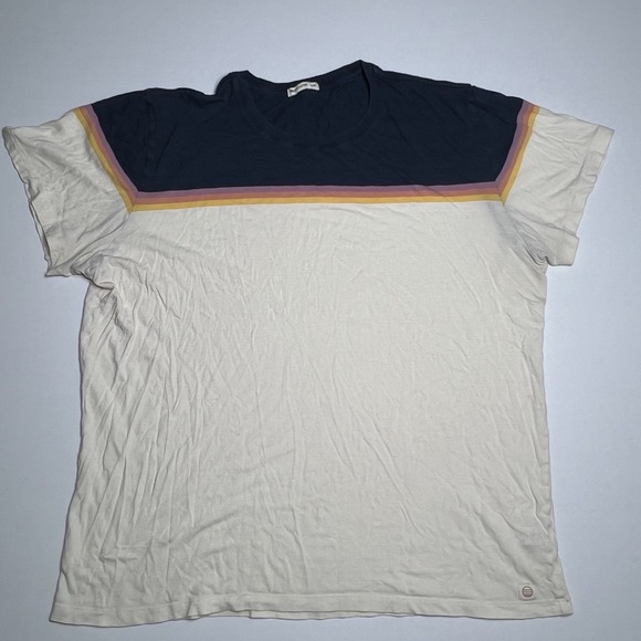 Marine Layer Other - Marine Layer Men's Long Sleeve Navy Sunset Strips Shirt Size L/XL